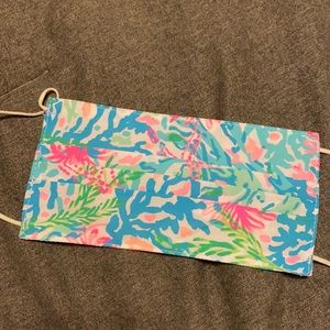 Lilly Pulitzer cotton face mask new colorful